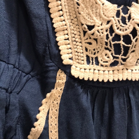 Super Cute Boho Mini Dress w/Pockets - Picture 3 of 3